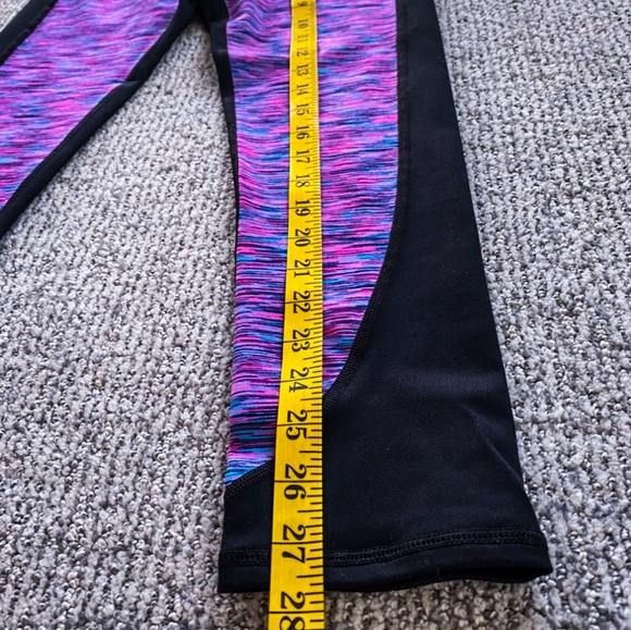 Cropped Black (in Back) Multi Colored in Front - Picture 3 of 6